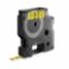 Billede af Labeltape DYMO 6mm sort/gul