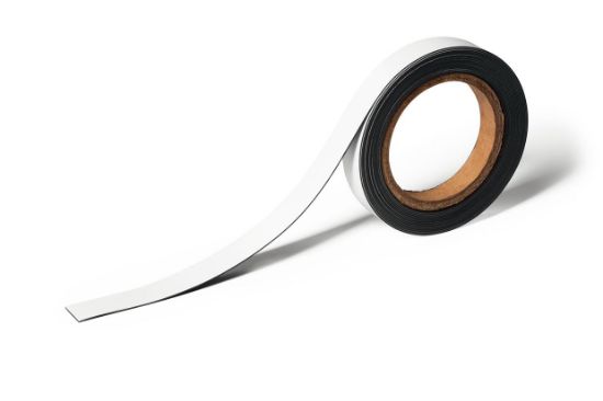 Billede af Magnetbånd 20mm x 5m hvid