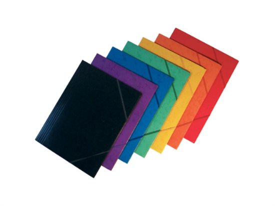 Billede af Elastikmappe A4 lilla