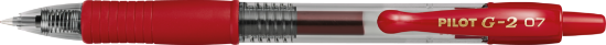 Billede af Gelpen Pilot G2-7 rød