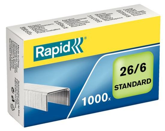 Billede af Hæfteklamme Rapid 26/6 (1000)