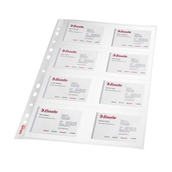 Billede af Visitkortlommer A4 Esselte 78930 (10)
